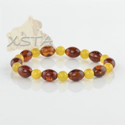 Baltic amber bracelet - natural amber